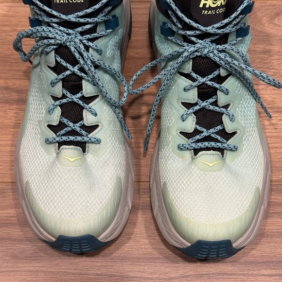 HOKA Women’s Trail Code GTX Hiking Boot in Blue Glass/Coastal Shade - Size 9.5 - Picture 8 of 13